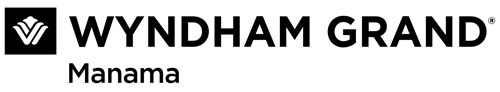 Wyndham Grand Manama Logo - Black